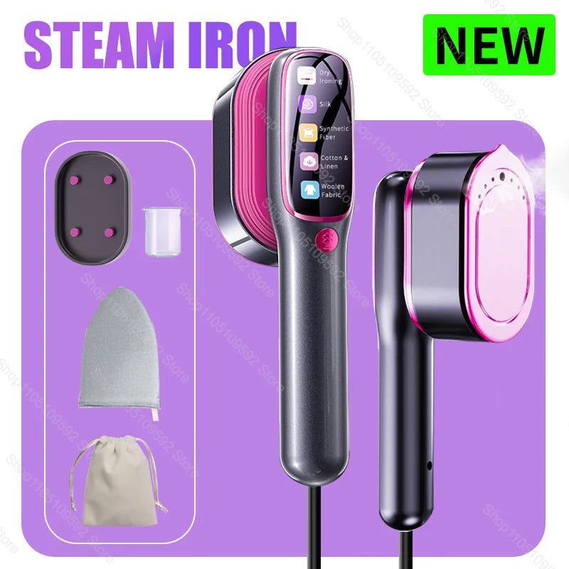 Handheld Steam Iron Garment Steamers Ironing Multi Functional Machine Travel Portable Ironing Machine Garment Ironing Machine